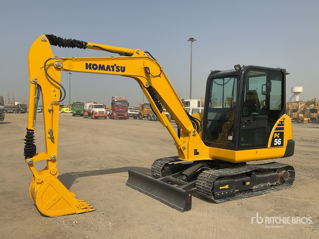 2019 Komatsu PC56-7 - Miniekskavaator: pilt 2 2019 Komatsu PC56-7 - Miniekskavaator: pilt 2