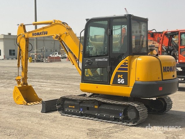 2019 Komatsu PC56-7 - Miniekskavaator: pilt 4 2019 Komatsu PC56-7 - Miniekskavaator: pilt 4