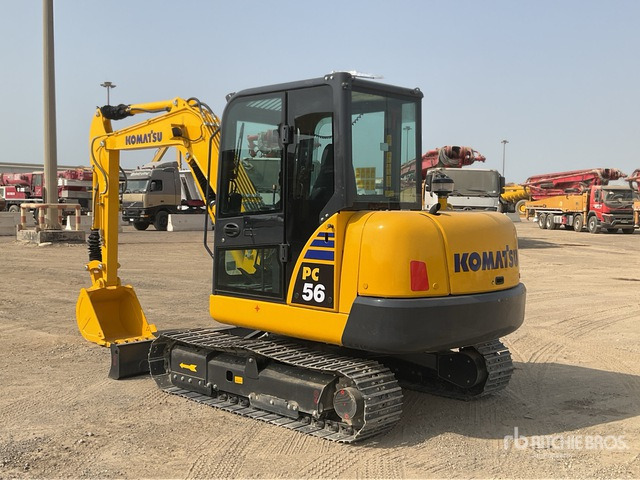 2019 Komatsu PC56-7 - Miniekskavaator: pilt 3 2019 Komatsu PC56-7 - Miniekskavaator: pilt 3