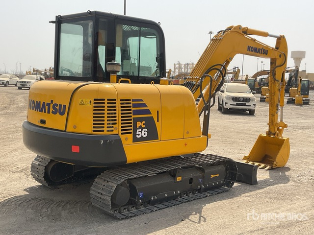 2019 Komatsu PC56-7 - Miniekskavaator: pilt 3 2019 Komatsu PC56-7 - Miniekskavaator: pilt 3