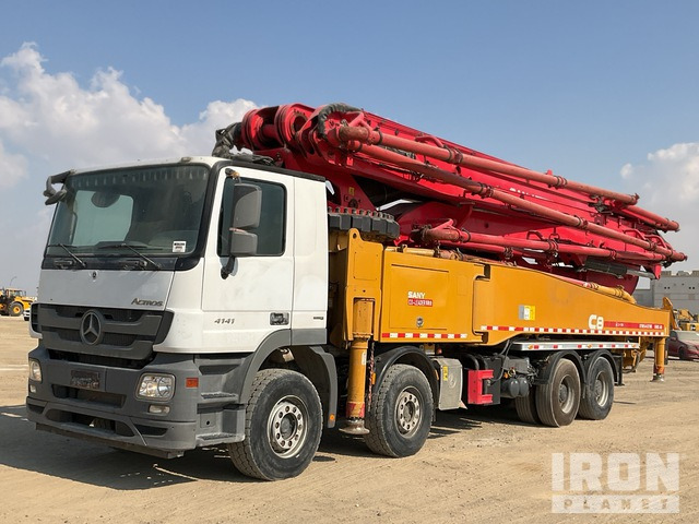 2019 Mercedes-Benz Actros 4141 2019 Sany SYM5443THB 56 m on 8x ... Concrete Pump Truck - Betoonipump: pilt 2 2019 Mercedes-Benz Actros 4141 2019 Sany SYM5443THB 56 m on 8x ... Concrete Pump Truck - Betoonipump: pilt 2