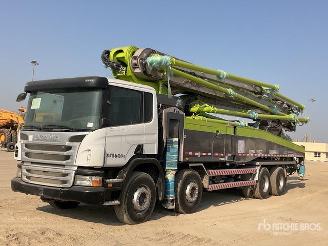 2019 Scania P420 2019 Zoomlion ZLJ5441THBSE 56 m ... Concrete Pump Truck - Betoonipump: pilt 1 2019 Scania P420 2019 Zoomlion ZLJ5441THBSE 56 m ... Concrete Pump Truck - Betoonipump: pilt 1