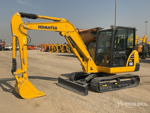 2020 Komatsu PC56-7 Mini Excavator: <6.6t - Miniekskavaator: pilt 1 2020 Komatsu PC56-7 Mini Excavator: <6.6t - Miniekskavaator: pilt 1