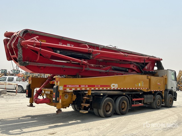 2020 Mercedes-Benz Actros 4141 2020 Sany SYM5449THBE 56 m on 8 ... Concrete Pump Truck - Hooldusniiduk/ Multšer: pilt 4 2020 Mercedes-Benz Actros 4141 2020 Sany SYM5449THBE 56 m on 8 ... Concrete Pump Truck - Hooldusniiduk/ Multšer: pilt 4