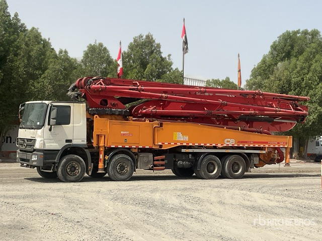 2020 Mercedes-Benz Actros 4143 2020 Sany SYM5449THBE 56 m on 8 ... Concrete Pump Truck - Betoonipump: pilt 1 2020 Mercedes-Benz Actros 4143 2020 Sany SYM5449THBE 56 m on 8 ... Concrete Pump Truck - Betoonipump: pilt 1