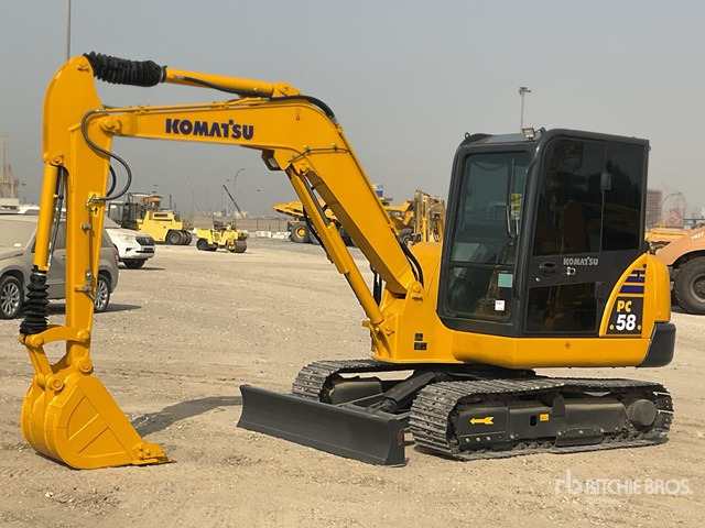 2022 Komatsu PC58-8 - Miniekskavaator: pilt 2 2022 Komatsu PC58-8 - Miniekskavaator: pilt 2