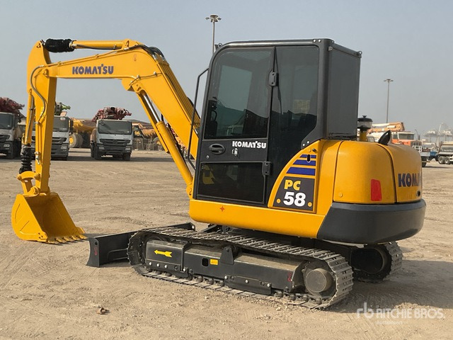 2022 Komatsu PC58-8 - Miniekskavaator: pilt 4 2022 Komatsu PC58-8 - Miniekskavaator: pilt 4