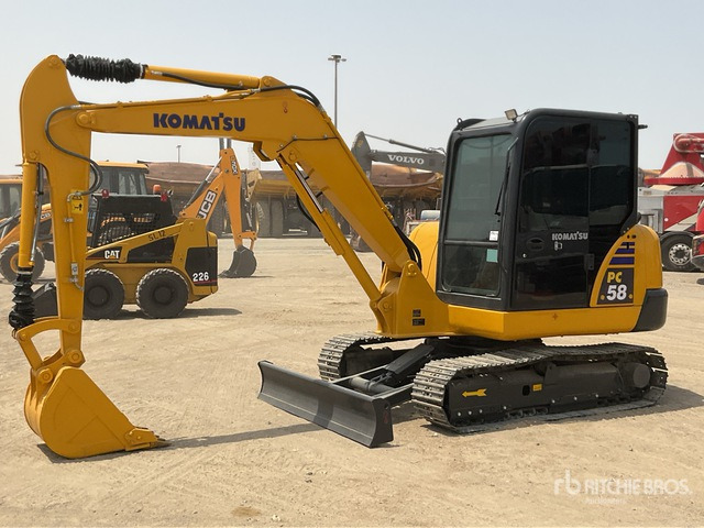 2022 Komatsu PC58-8 - Miniekskavaator: pilt 1 2022 Komatsu PC58-8 - Miniekskavaator: pilt 1