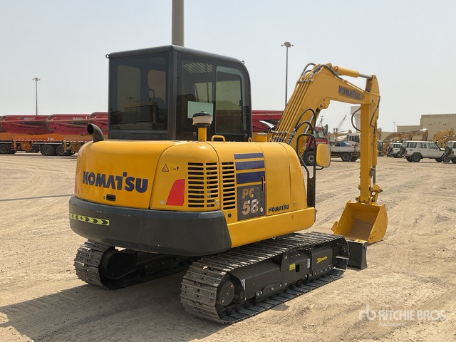 2022 Komatsu PC58-8 - Miniekskavaator: pilt 4 2022 Komatsu PC58-8 - Miniekskavaator: pilt 4