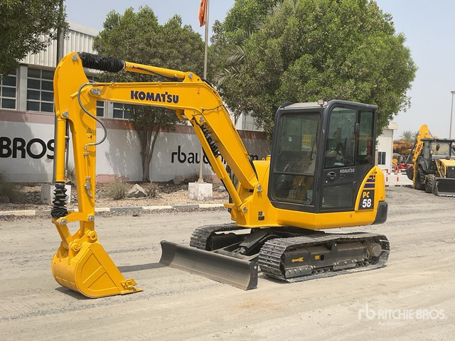2022 Komatsu PC58-8 - Miniekskavaator: pilt 1 2022 Komatsu PC58-8 - Miniekskavaator: pilt 1