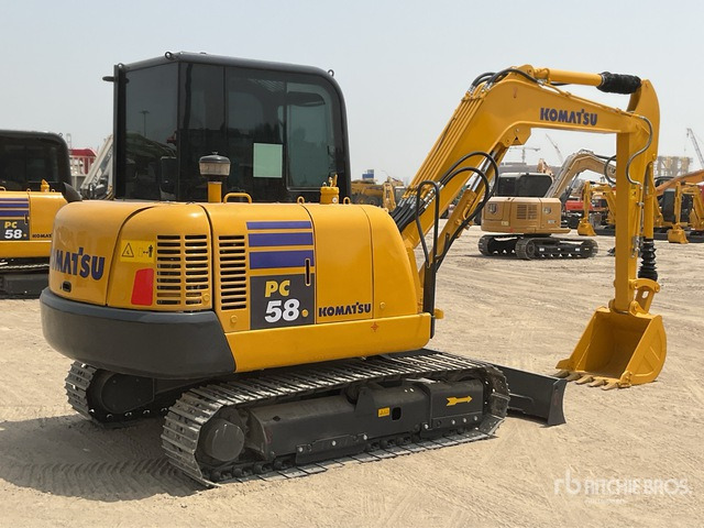 2022 Komatsu PC58-8 - Miniekskavaator: pilt 4 2022 Komatsu PC58-8 - Miniekskavaator: pilt 4