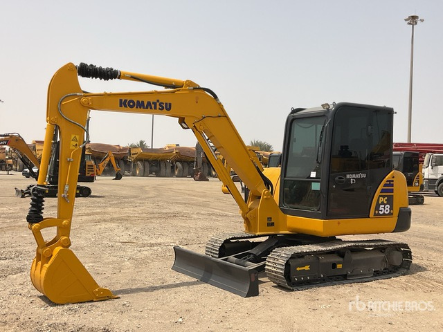 2022 Komatsu PC58-8 - Miniekskavaator: pilt 1 2022 Komatsu PC58-8 - Miniekskavaator: pilt 1