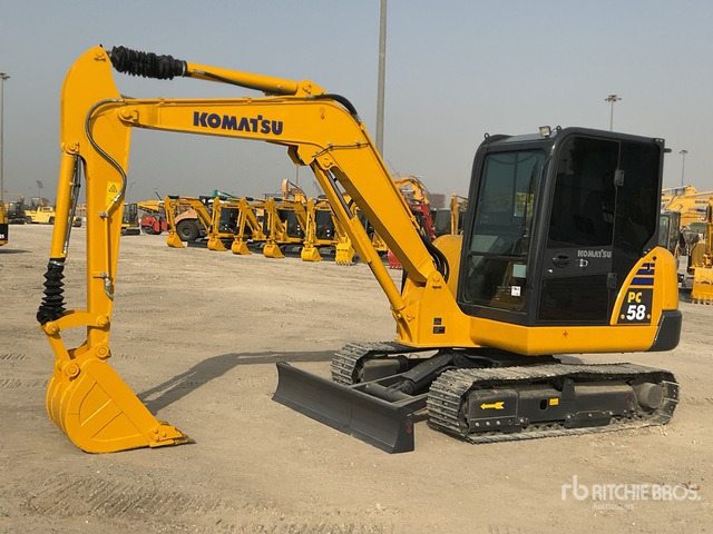 2022 Komatsu PC58-8 - Miniekskavaator: pilt 1 2022 Komatsu PC58-8 - Miniekskavaator: pilt 1