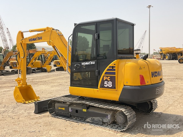 2022 Komatsu PC58-8 - Miniekskavaator: pilt 3 2022 Komatsu PC58-8 - Miniekskavaator: pilt 3
