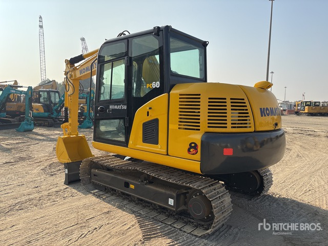 2022 Komatsu PC60-8 Mini Excavator: <6.6t - Miniekskavaator: pilt 3 2022 Komatsu PC60-8 Mini Excavator: <6.6t - Miniekskavaator: pilt 3
