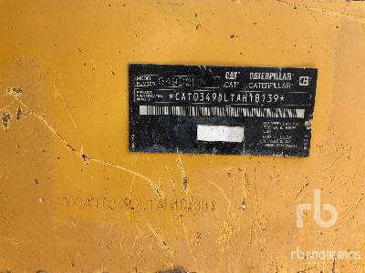 CAT 349D2 L - Lintekskavaator: pilt 1 CAT 349D2 L - Lintekskavaator: pilt 1