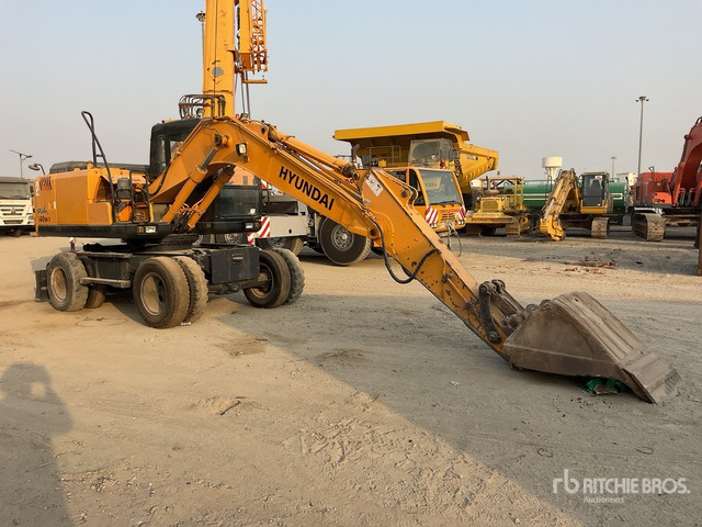 Hyundai Robex 140W-7 - Ratastel ekskavaator: pilt 5 Hyundai Robex 140W-7 - Ratastel ekskavaator: pilt 5