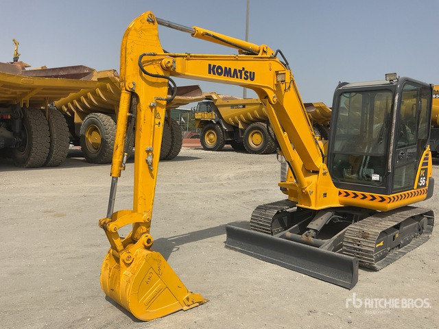 Komatsu PC56-7 - Miniekskavaator: pilt 5 Komatsu PC56-7 - Miniekskavaator: pilt 5