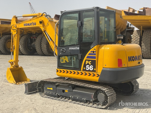 Komatsu PC56-7 Mini Excavator: <6.6t - Miniekskavaator: pilt 4 Komatsu PC56-7 Mini Excavator: <6.6t - Miniekskavaator: pilt 4