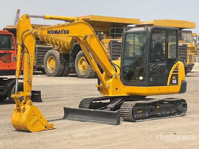 Komatsu PC56-7 Mini Excavator: <6.6t - Miniekskavaator: pilt 1 Komatsu PC56-7 Mini Excavator: <6.6t - Miniekskavaator: pilt 1