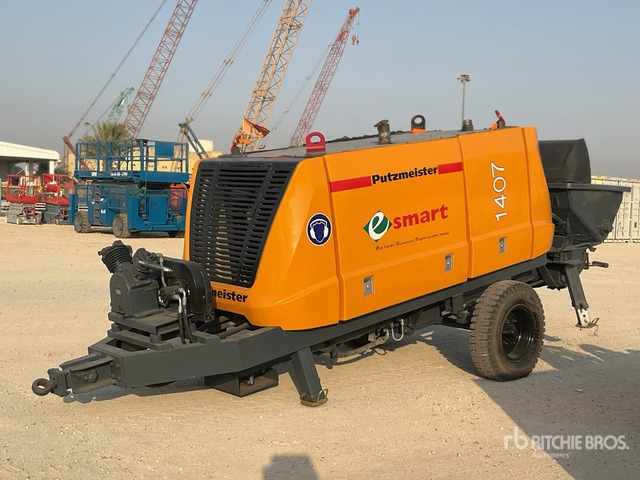 Putzmeister BSA1407D - Statsionaarne betoonipump: pilt 1 Putzmeister BSA1407D - Statsionaarne betoonipump: pilt 1