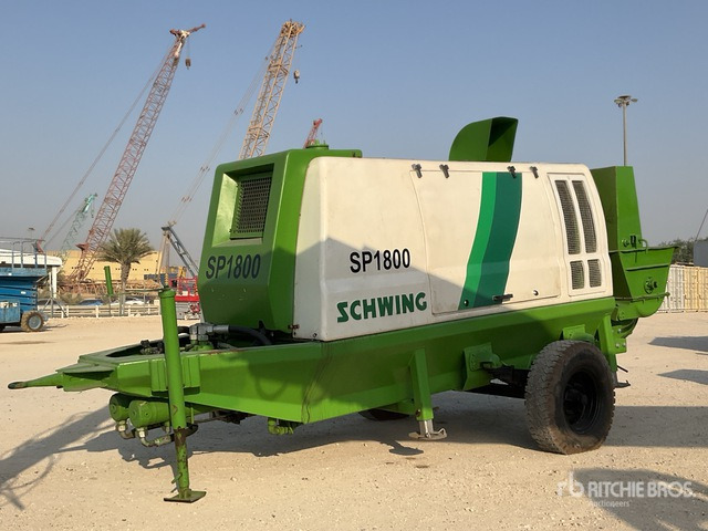 Schwing SP1800 - Statsionaarne betoonipump: pilt 2 Schwing SP1800 - Statsionaarne betoonipump: pilt 2