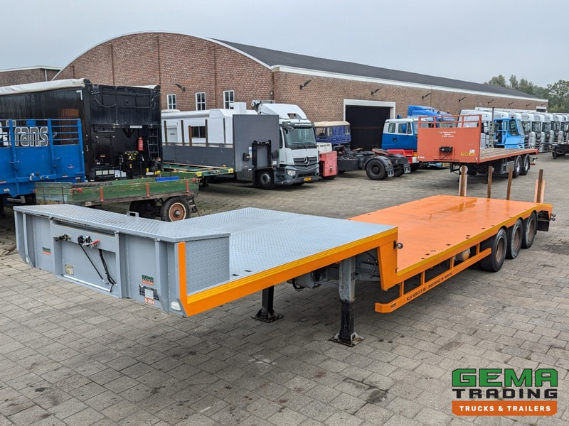 Broshuis E-2130 LNS Semi-Dieplader 11.3m 3-Assen BPW - Blad Geveerd - Rongpotten - Twistlocks (O2034) - Madal platvormpoolhaagis: pilt 1 Broshuis E-2130 LNS Semi-Dieplader 11.3m 3-Assen BPW - Blad Geveerd - Rongpotten - Twistlocks (O2034) - Madal platvormpoolhaagis: pilt 1