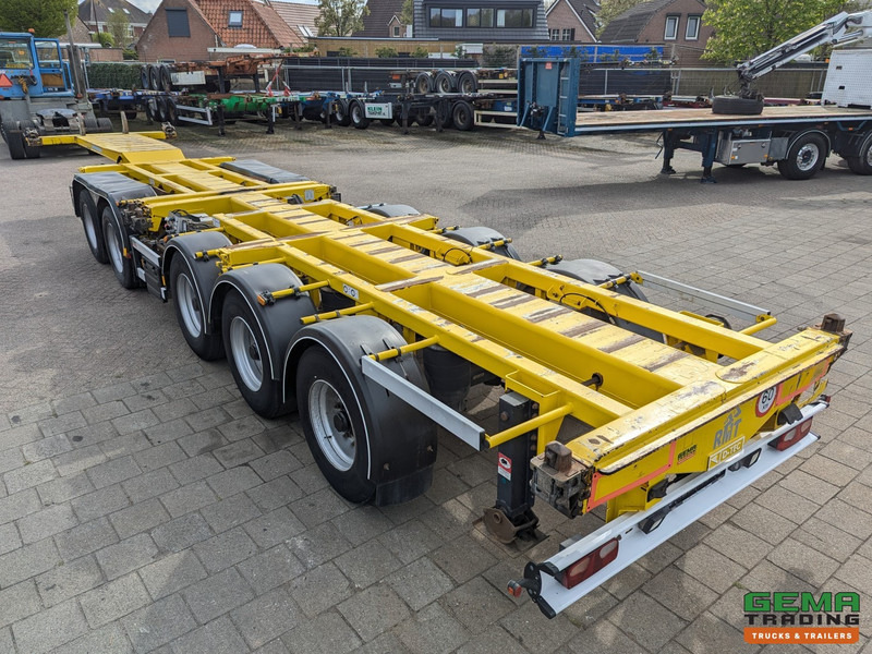 D-Tec CT-35-02 + CT-60-05D - 2 COMBI chassis - 3 StuurAssen - 4 LiftAssen - QuickLocks - Konteinerveduk/ Tõstukiga poolhaagis: pilt 3 D-Tec CT-35-02 + CT-60-05D - 2 COMBI chassis - 3 StuurAssen - 4 LiftAssen - QuickLocks - Konteinerveduk/ Tõstukiga poolhaagis: pilt 3