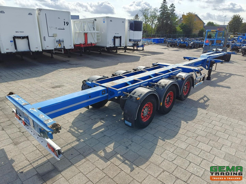 D-Tec FLEXITRAILER 3-Assen SAF - MULTI - Schijfremmen - LiftAs - Alle Aansluitingen - 4819KG - 04/2026 APK - Konteinerveduk/ Tõstukiga poolhaagis: pilt 1 D-Tec FLEXITRAILER 3-Assen SAF - MULTI - Schijfremmen - LiftAs - Alle Aansluitingen - 4819KG - 04/2026 APK - Konteinerveduk/ Tõstukiga poolhaagis: pilt 1