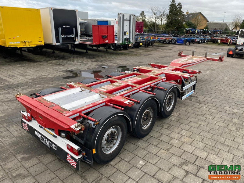 D-Tec Flexitrailer FT-43-03V 3-Assen SAF - Schijfremmen - Liftas - 20FT Swap - Alle Containers 07/2025APK - Konteinerveduk/ Tõstukiga poolhaagis: pilt 3 D-Tec Flexitrailer FT-43-03V 3-Assen SAF - Schijfremmen - Liftas - 20FT Swap - Alle Containers 07/2025APK - Konteinerveduk/ Tõstukiga poolhaagis: pilt 3