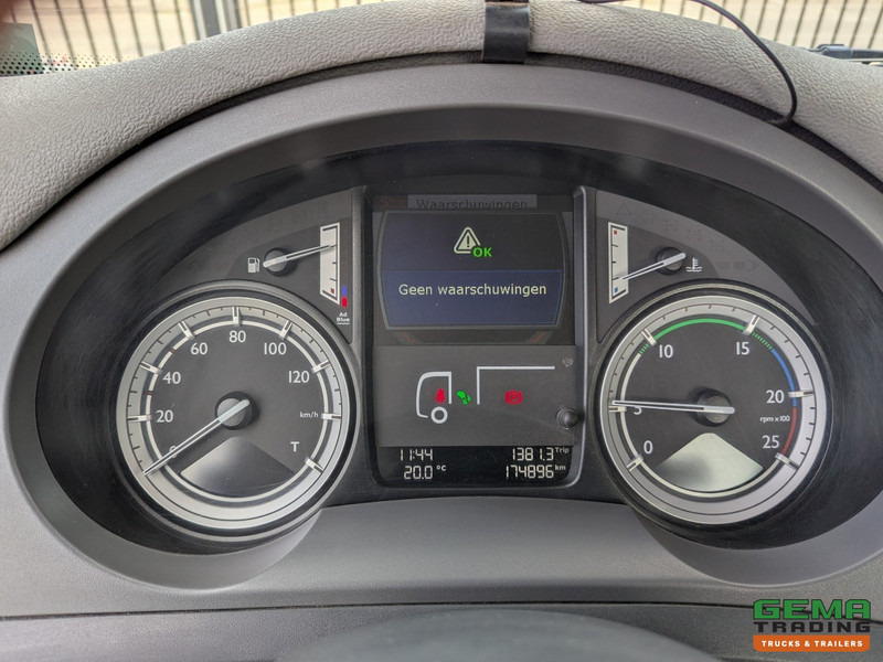 Madelveok/ Platvormveok, Kraanaga veoauto DAF CF 330 FAT 6x4 Dagcab Euro6A - Open laadbak 6.4m + PM 15522 - RadioGrafisch - Handgeschakeld - 08/2025APK: pilt 16
