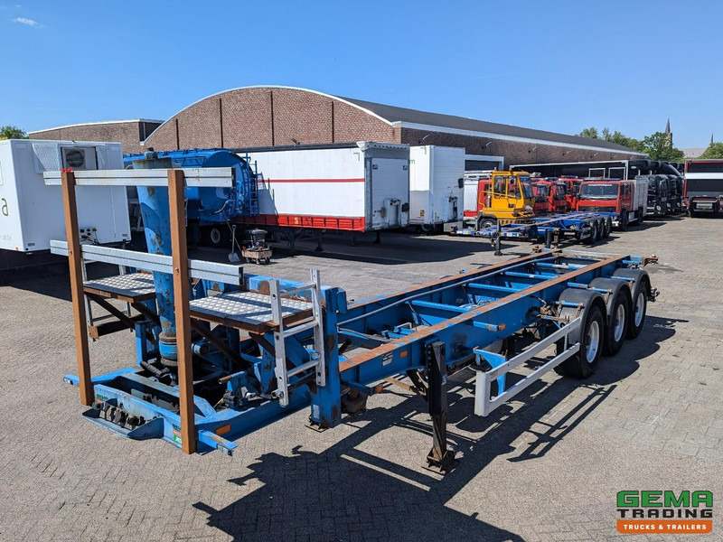 DESOT OPL/3AT/38/6894E 3-Assen BPW - Trommelremmen - 30FT Kiepchassis - Elektrische/Hydraulisch Pomp - Alcoa - Konteinerveduk/ Tõstukiga poolhaagis: pilt 2 DESOT OPL/3AT/38/6894E 3-Assen BPW - Trommelremmen - 30FT Kiepchassis - Elektrische/Hydraulisch Pomp - Alcoa - Konteinerveduk/ Tõstukiga poolhaagis: pilt 2