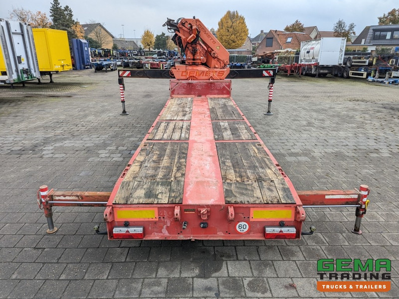 Madal platvormpoolhaagis Faymonville VAL 1 2-Assige Uitschuifbare 5m Semi-Dieplader Palfinger PK52000CH2 V1 + Deutz PowerPack  (O974): pilt 5