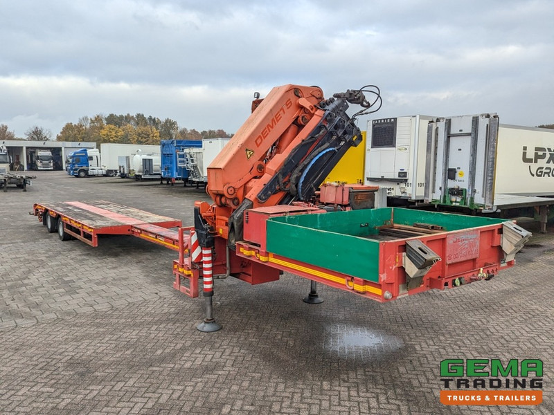 Madal platvormpoolhaagis Faymonville VAL 1 2-Assige Uitschuifbare 5m Semi-Dieplader Palfinger PK52000CH2 V1 + Deutz PowerPack  (O974): pilt 10