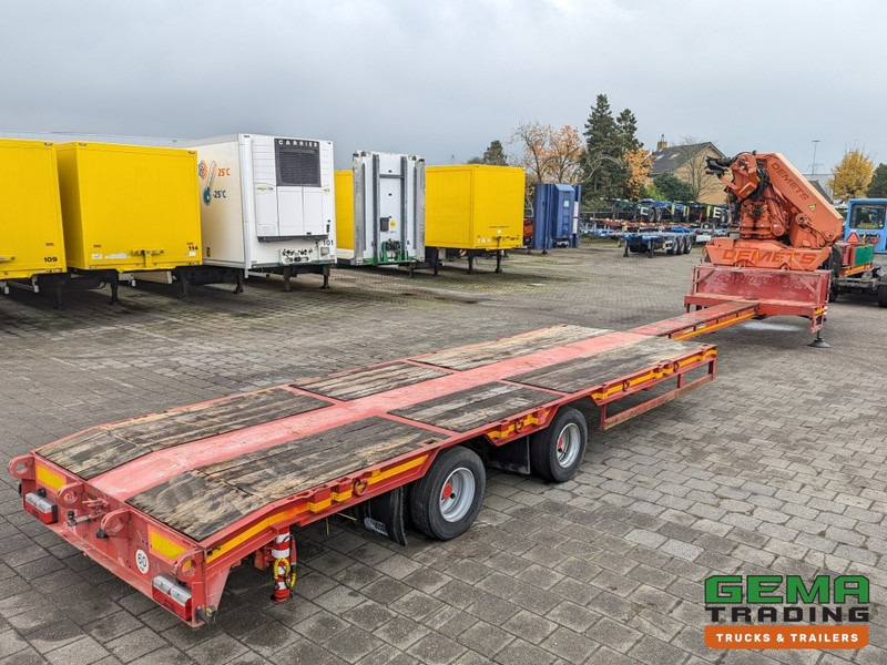 Madal platvormpoolhaagis Faymonville VAL 1 2-Assige Uitschuifbare 5m Semi-Dieplader Palfinger PK52000CH2 V1 + Deutz PowerPack  (O974): pilt 8