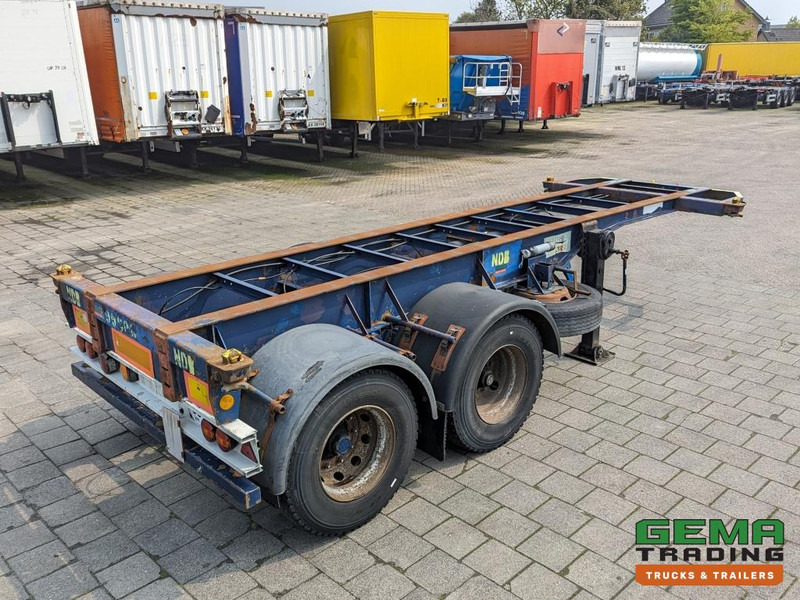 Flandria OP 20V 2A 2-Assen ROR - DrumBrakes - Leaf Suspension - 20FT (O1871) - Konteinerveduk/ Tõstukiga poolhaagis: pilt 1 Flandria OP 20V 2A 2-Assen ROR - DrumBrakes - Leaf Suspension - 20FT (O1871) - Konteinerveduk/ Tõstukiga poolhaagis: pilt 1