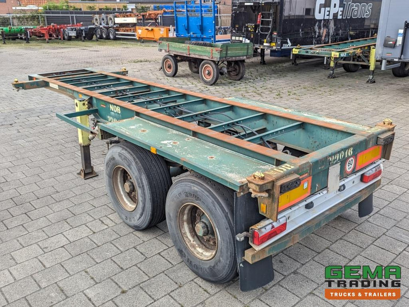 Flandria OP 20V 2A 2-Assen ROR - DrumBrakes - Steel Suspension - 20FT (O1980) - Konteinerveduk/ Tõstukiga poolhaagis: pilt 2 Flandria OP 20V 2A 2-Assen ROR - DrumBrakes - Steel Suspension - 20FT (O1980) - Konteinerveduk/ Tõstukiga poolhaagis: pilt 2