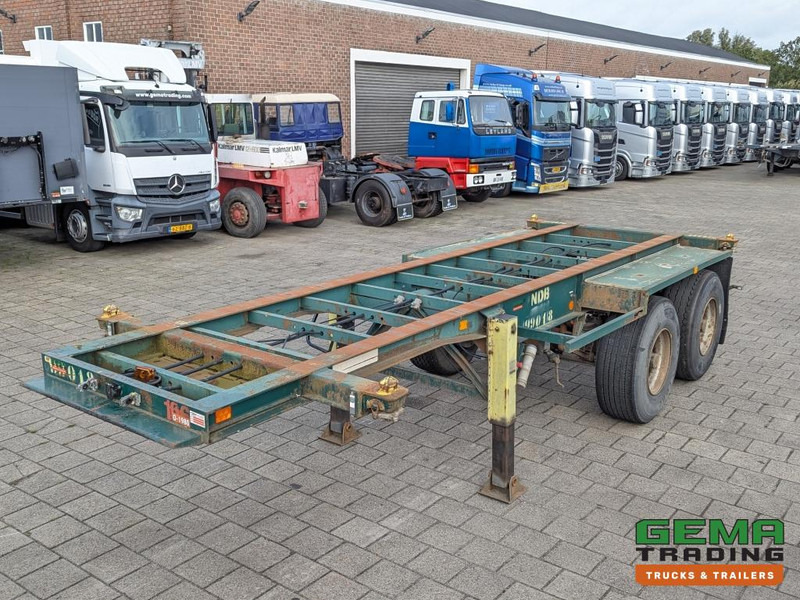 Flandria OP 20V 2A 2-Assen ROR - DrumBrakes - Steel Suspension - 20FT (O1980) - Konteinerveduk/ Tõstukiga poolhaagis: pilt 3 Flandria OP 20V 2A 2-Assen ROR - DrumBrakes - Steel Suspension - 20FT (O1980) - Konteinerveduk/ Tõstukiga poolhaagis: pilt 3