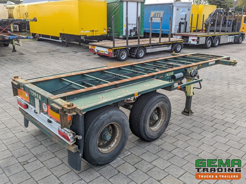Flandria OP 20V 2A 2-Assen ROR - DrumBrakes - Steel Suspension - 20FT (O1980) - Konteinerveduk/ Tõstukiga poolhaagis: pilt 1 Flandria OP 20V 2A 2-Assen ROR - DrumBrakes - Steel Suspension - 20FT (O1980) - Konteinerveduk/ Tõstukiga poolhaagis: pilt 1