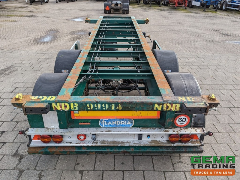 Flandria OP CC 2A 20FT 2-Assen ROR DrumBrakes - Leaf Suspension - 3120KG (O1789) - Konteinerveduk/ Tõstukiga poolhaagis: pilt 5 Flandria OP CC 2A 20FT 2-Assen ROR DrumBrakes - Leaf Suspension - 3120KG (O1789) - Konteinerveduk/ Tõstukiga poolhaagis: pilt 5