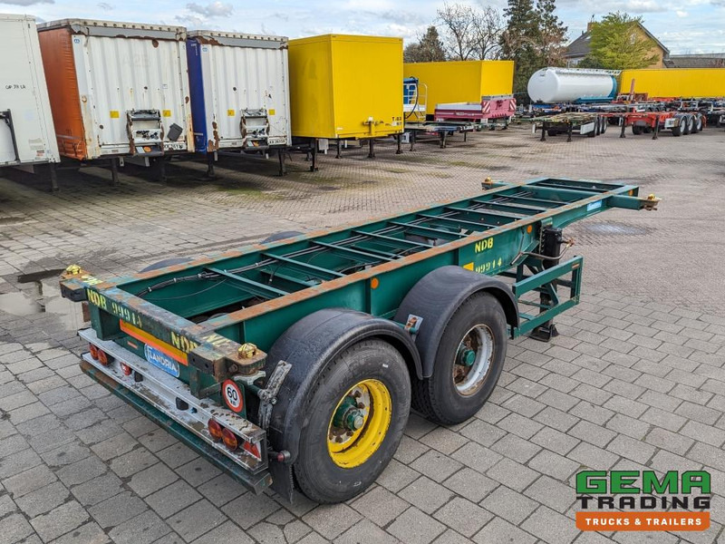 Flandria OP CC 2A 20FT 2-Assen ROR DrumBrakes - Leaf Suspension - 3120KG (O1789) - Konteinerveduk/ Tõstukiga poolhaagis: pilt 2 Flandria OP CC 2A 20FT 2-Assen ROR DrumBrakes - Leaf Suspension - 3120KG (O1789) - Konteinerveduk/ Tõstukiga poolhaagis: pilt 2