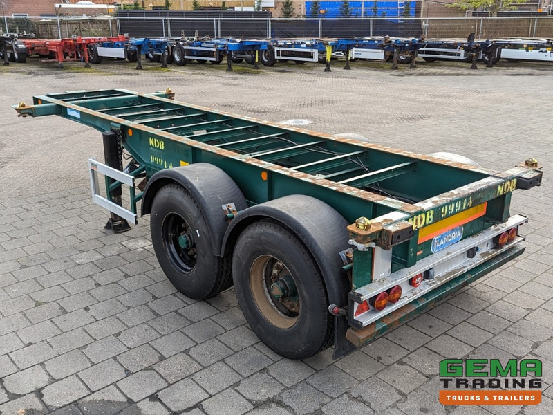 Flandria OP CC 2A 20FT 2-Assen ROR DrumBrakes - Leaf Suspension - 3120KG (O1789) - Konteinerveduk/ Tõstukiga poolhaagis: pilt 3 Flandria OP CC 2A 20FT 2-Assen ROR DrumBrakes - Leaf Suspension - 3120KG (O1789) - Konteinerveduk/ Tõstukiga poolhaagis: pilt 3