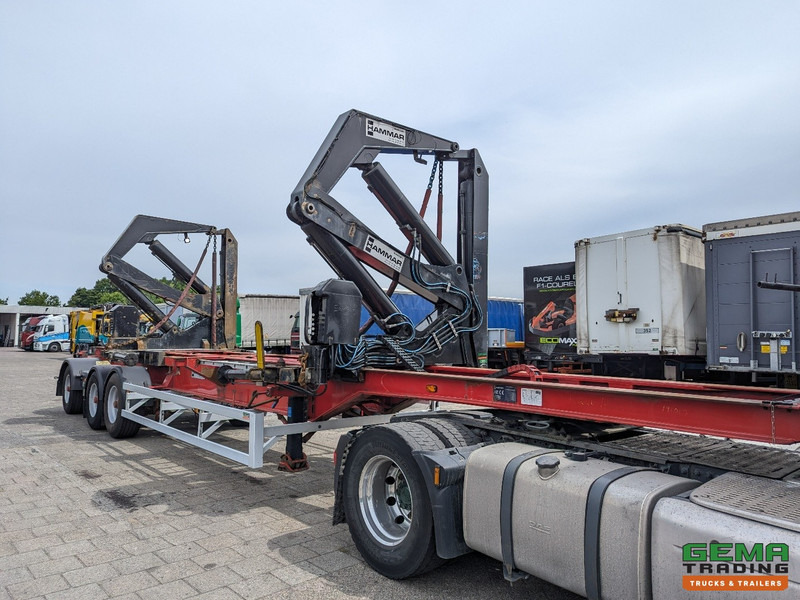 HAMMAR 160 HE 3-Assen - SideLoader - 33T - ContainerStacking - Afstandbediening - Konteinerveduk/ Tõstukiga poolhaagis: pilt 4 HAMMAR 160 HE 3-Assen - SideLoader - 33T - ContainerStacking - Afstandbediening - Konteinerveduk/ Tõstukiga poolhaagis: pilt 4