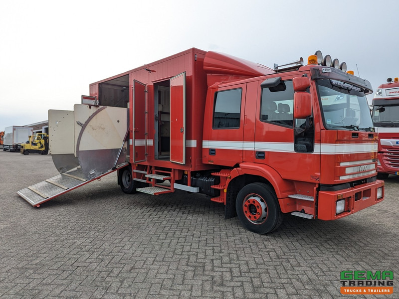 Iveco Tector ML120E24D 4x2 Euro3 DubbelCabine - Paardenwagen 3-Paards - Kleedruimte - Hydraulische klep- TOP! - Hobuseauto: pilt 1 Iveco Tector ML120E24D 4x2 Euro3 DubbelCabine - Paardenwagen 3-Paards - Kleedruimte - Hydraulische klep- TOP! - Hobuseauto: pilt 1