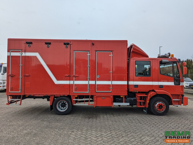 Hobuseauto Iveco Tector ML120E24D 4x2 Euro3 DubbelCabine - Paardenwagen 3-Paards - Kleedruimte - Hydraulische klep- TOP!: pilt 13