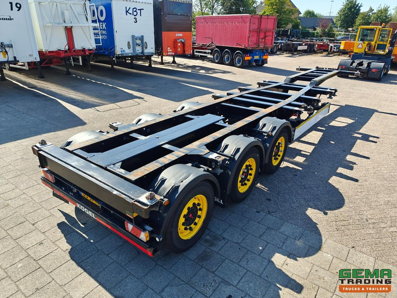Kögel PORT 40 SIMPLEX 20 3-Assen SAF - Schijfremmen - 20/30/40FT Aansluiting - Achterschuiver - Konteinerveduk/ Tõstukiga poolhaagis: pilt 4 Kögel PORT 40 SIMPLEX 20 3-Assen SAF - Schijfremmen - 20/30/40FT Aansluiting - Achterschuiver - Konteinerveduk/ Tõstukiga poolhaagis: pilt 4