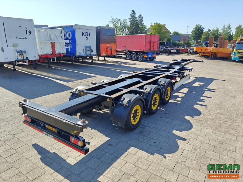Kögel PORT 40 SIMPLEX 20 3-Assen SAF - Schijfremmen - 20/30/40FT Aansluiting - Achterschuiver - Konteinerveduk/ Tõstukiga poolhaagis: pilt 1 Kögel PORT 40 SIMPLEX 20 3-Assen SAF - Schijfremmen - 20/30/40FT Aansluiting - Achterschuiver - Konteinerveduk/ Tõstukiga poolhaagis: pilt 1