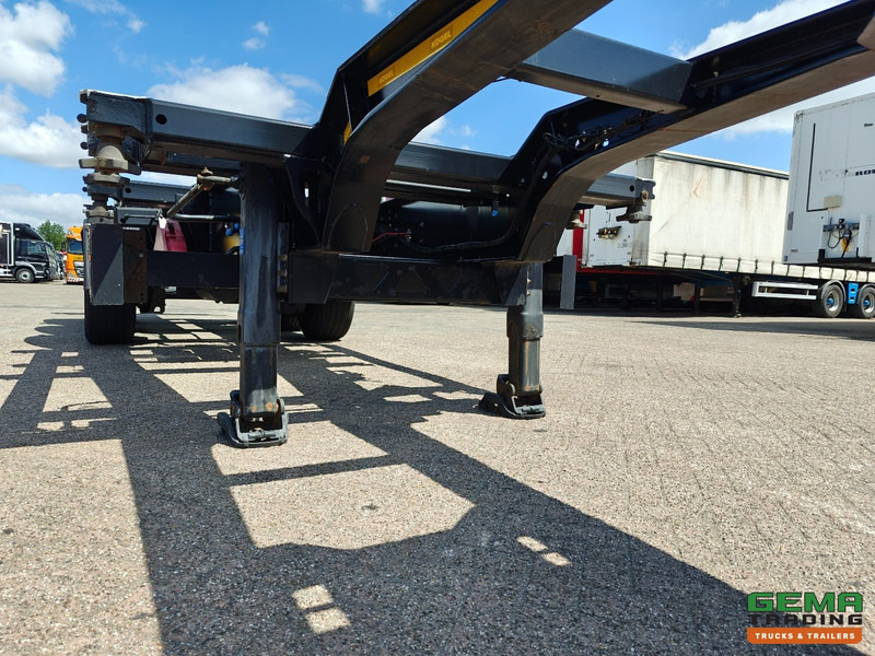 Konteinerveduk/ Tõstukiga poolhaagis Kögel PORT 40 SIMPLEX 20 3-Assen SAF - Schijfremmen - 2x20FT/30FT/40FT - Achterschuiver: pilt 10