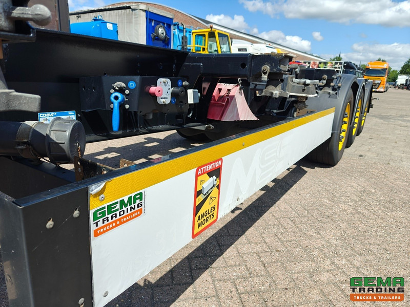 Konteinerveduk/ Tõstukiga poolhaagis Kögel PORT 40 SIMPLEX 20 3-Assen SAF - Schijfremmen - 2x20FT/30FT/40FT - Achterschuiver: pilt 13