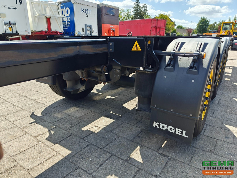 Konteinerveduk/ Tõstukiga poolhaagis Kögel PORT 40 SIMPLEX 20 3-Assen SAF - Schijfremmen - 2x20FT/30FT/40FT - Achterschuiver: pilt 15